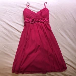 Pink Sparkly Homecoming Dress